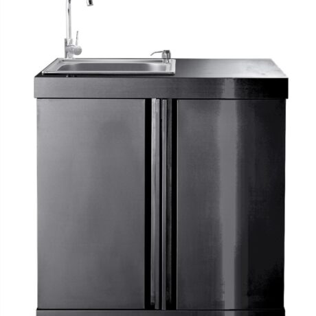 Módulo Fregadero con Almacenaje Black