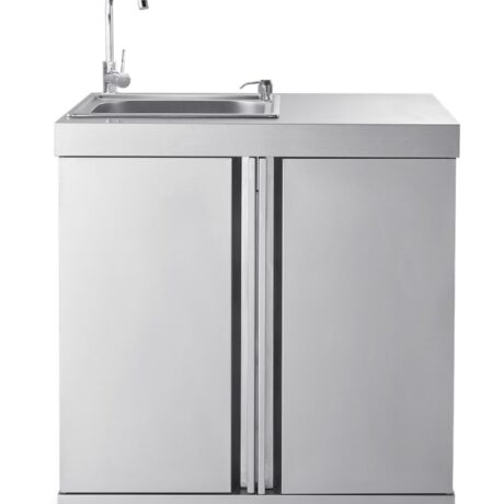 Módulo Fregadero con Almacenaje Stainless
